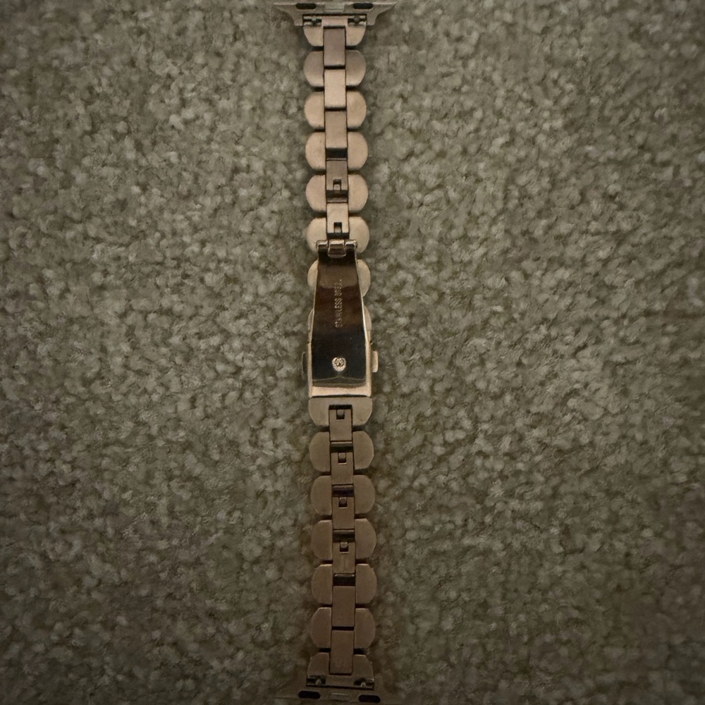 kate spade Rose Gold Crystal Link Watch Band - Picture 3 of 9